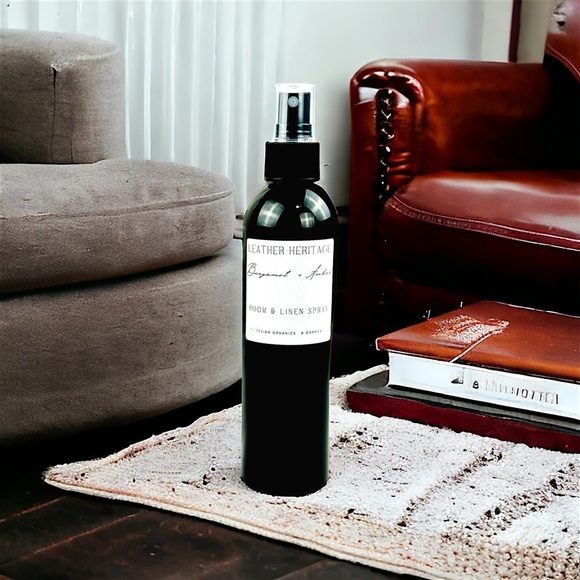 Leather Heritage Organic Room/Line‎ /Body Spray 8oz. - Picture 3 of 6